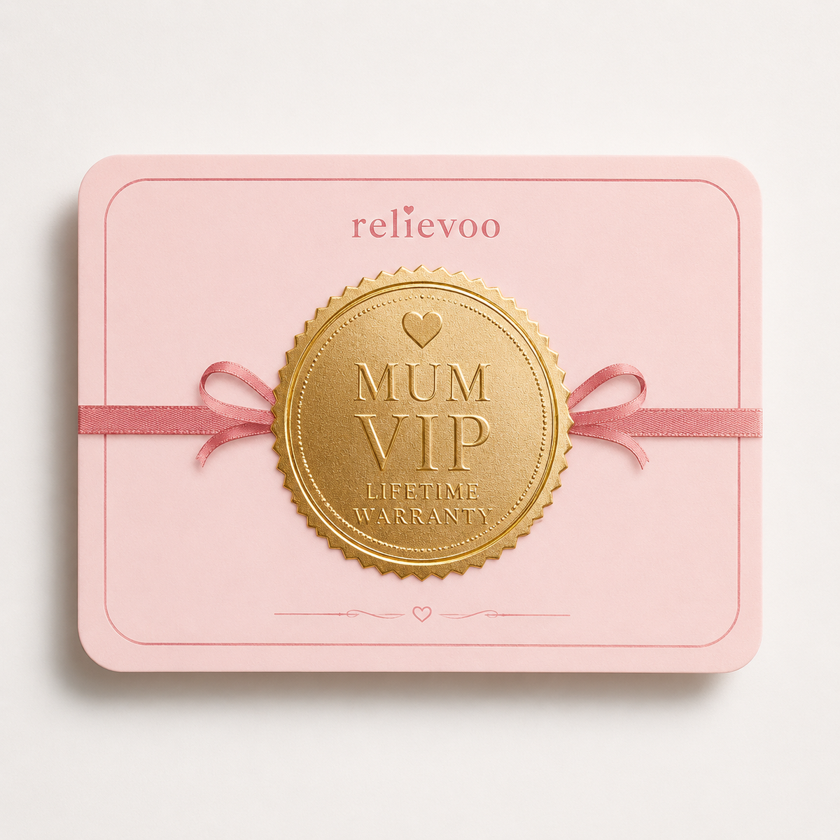 Mum VIP Lifetime Warranty card rvpumpen