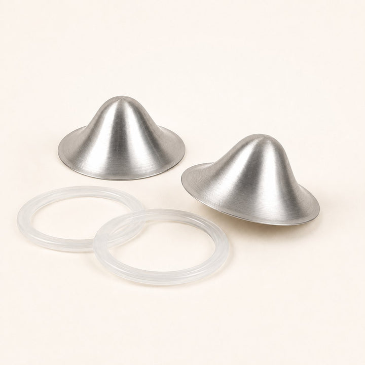 Silver Nursing Cups